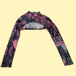 Current Mood Mesh Long-sleeve 🖤